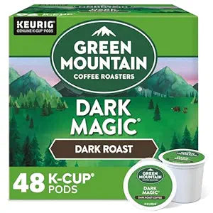Green Mountain Coffee Dark Magic K-Cup pods, 24 Count (Pack of 2)