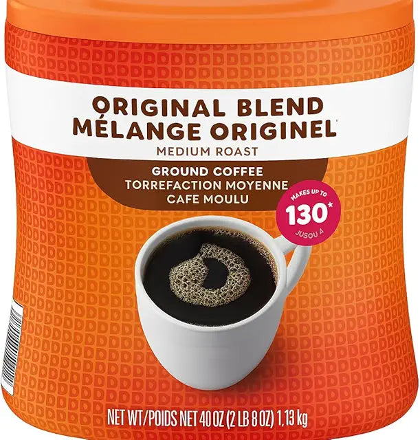 Dunkin' Original Blend Medium Roast Ground Coffee, 40 Ounce